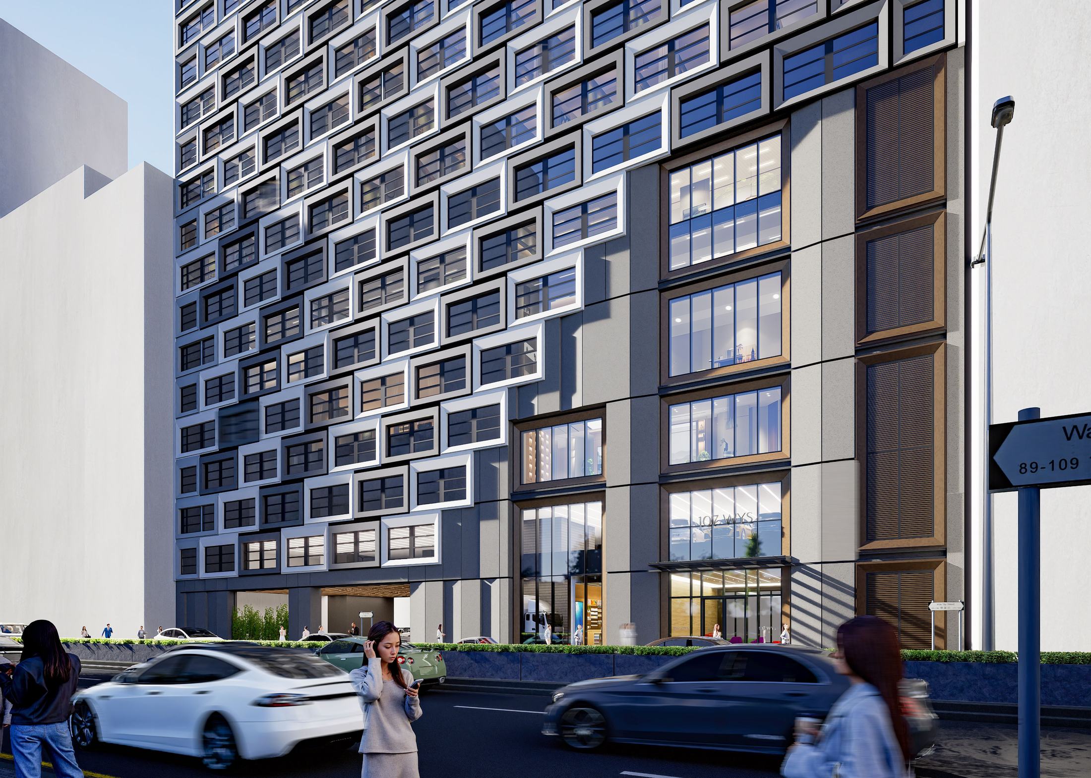 Street view of facade